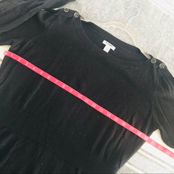 OLD NAVY | Lg | Black SWEATER DRESS - Picture 7 of 12